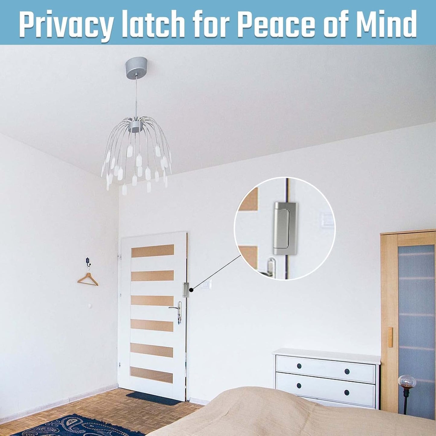 Home Security Door Reinforcement Lock